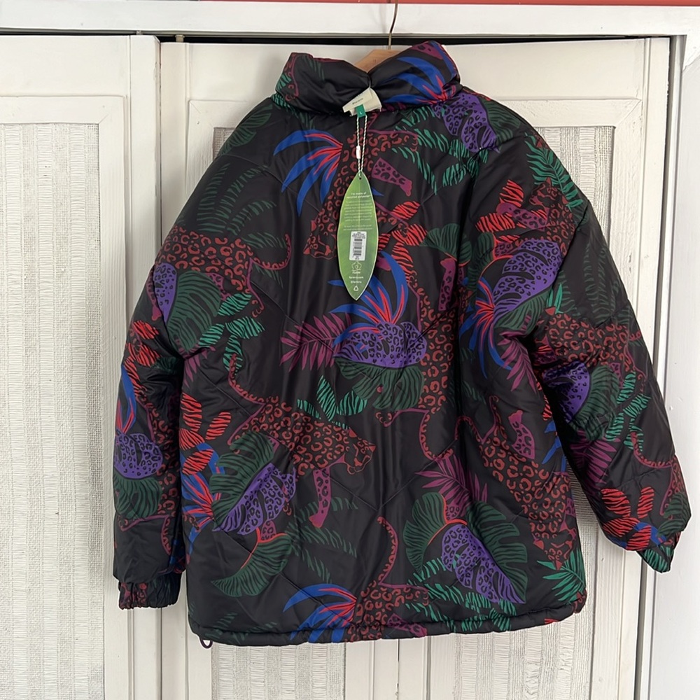 Farm Rio Multicolor Patchwork Jacket - image 8
